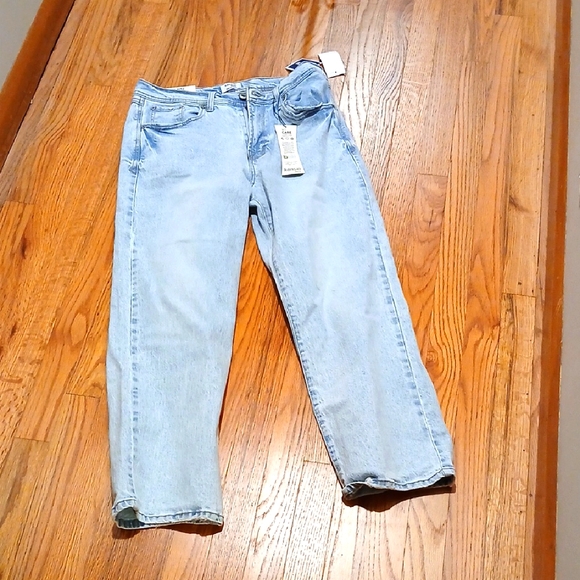 Kensie Light Blue Straight Leg Jeans NWT - Picture 1 of 7